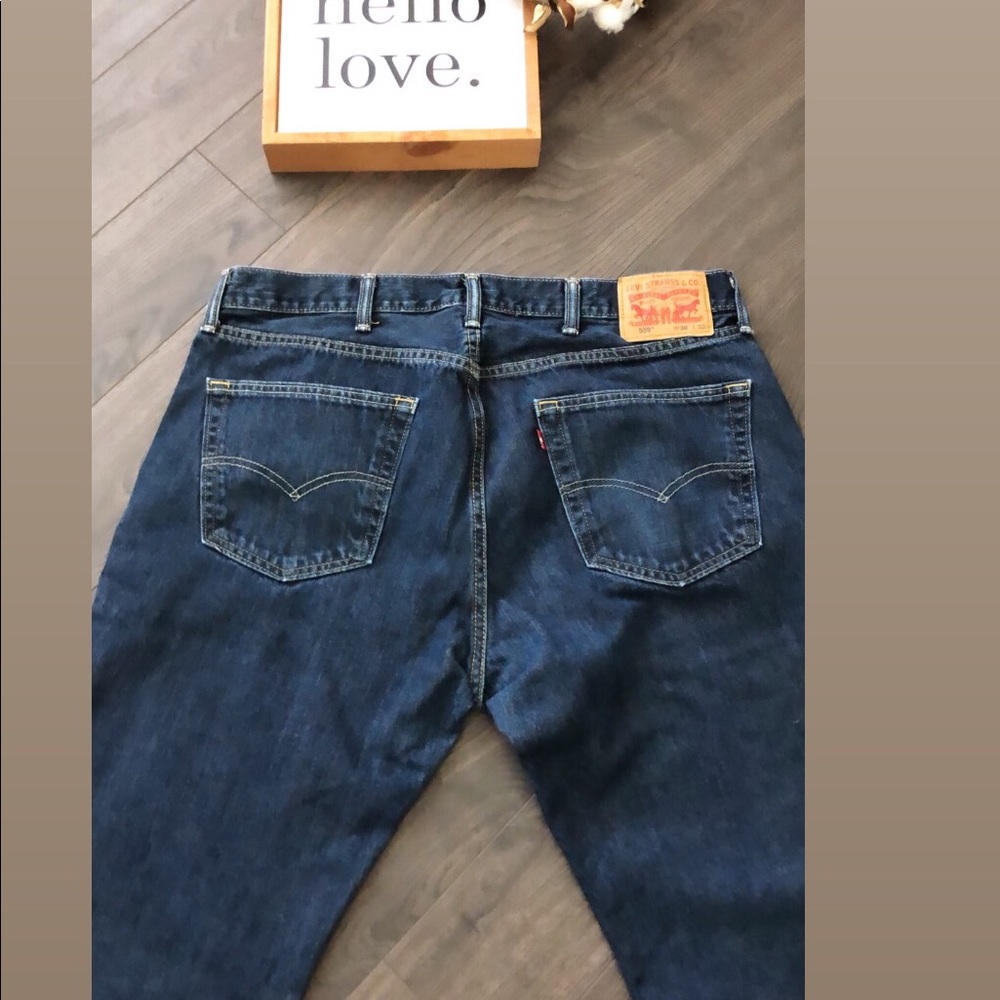 Men’s Levi 559 Strauss & Co Relaxed Straight Fit - Picture 3 of 6